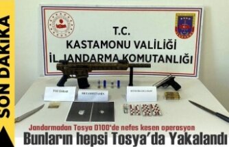 JANDARMADAN TOSYA'DA NEFES KESEN OPERASYON