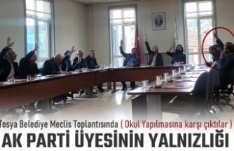 Tosya Belediyesi Mayıs Ayı Meclis Toplantısı İlginç Görüntülere Sahne Oldu