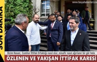 Tosya'da Cumhur İttifakının Özlen Fotograf Karesi