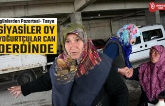 TOSYA'DA YOĞURT PAZARI ESNAFI KADINLAR DERTLİ