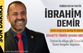 TOSYA SİYASETTE BİR REKOR DAHA KIRDI