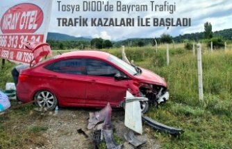 Kurban Bayramı Öncesinde Tosya D100'de Trafik Kazaları