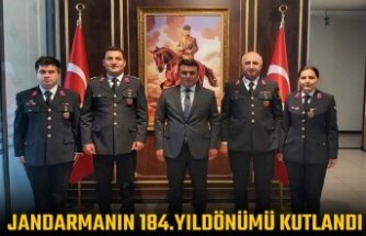 JANDARMANIN 184.YILDÖNÜMÜ KUTLANDI