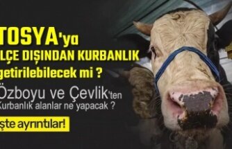 KURBAN BAYRAMI ÖNCESİ ÖNEMLİ AÇIKLAMA