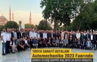 Tosyalı Sanayi Ustaları Automechanika 2023 Fuarında