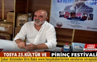 23.Tosya Kültür ve Pirinç Festivaline Çukur Dizisinden İdris Baba Kitap imza gününde hayranları ile buluştu