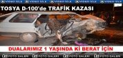 Tosya D100 Çankırı Kavşağında Kaza 4 Yaralı