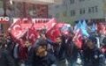Ülkücüler Şehir Merkezinde Yürüyüş Yaptı