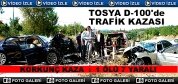 Gurbetçi Aileler Tosya D100'de Kaza Yaptı 1 Ölü 7 Yaralı