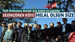 Tosya'nın en yüksek tepesine bayrak diktiler