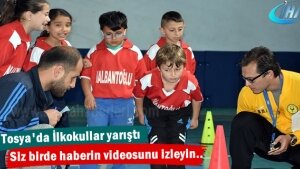 Tosya’da İlkokullar arası Fiziksel Etkinlik Oyunları yarışması yapıldı